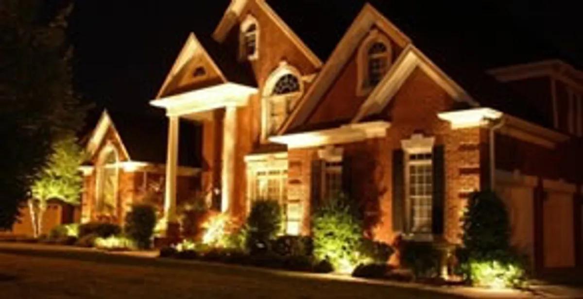 landscape lighting installation services enhancing residential exterior lighting in Tampa, FL